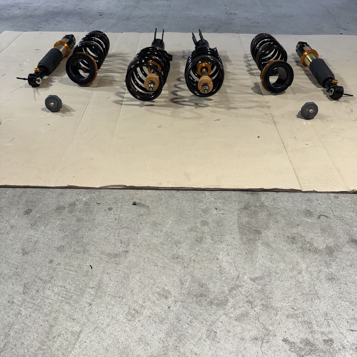 AGH30 アルファード パーフェクトダンパー5G 車高調 使用100km未満 フロントアッパーマウント無し PERFECT DAMPER_画像4