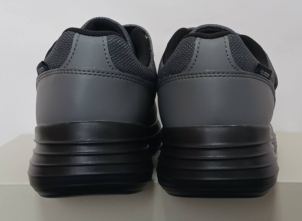 アサヒ軽量メンズウォーキングRELAXER（リラクサー）012グレー 26.5㎝_画像3