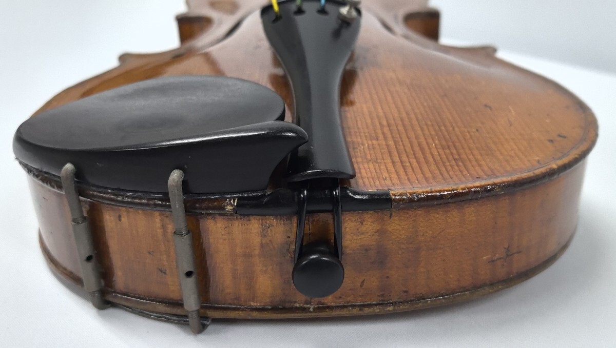 バイオリン 無銘 3/4 Violin GEWAハードケース　KUN肩置付き_画像5