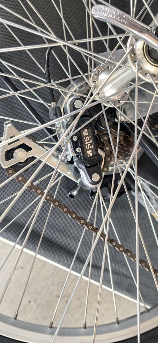 ★引取限定★ 未使用品 Redlof 折畳車 26インチ ATB ルドルフ 18SPEED ブラック 自転車_画像3