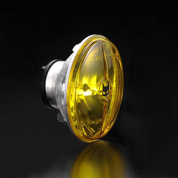 XJ400D・XJ400E こだわりの愛車に！ マーシャルヘッドライト 722 スタールクス イエローレンズ バイク用 800-8419_画像1