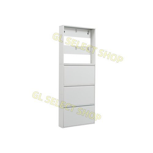 3 уровень подставка - полки имеется обувь Lux обод стойка для обуви компактный супер тонкий место хранения подставка вход обувь место хранения полки из дерева супер тонкий type дезодорация белый 