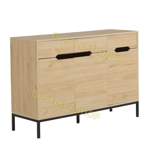 [ ширина 118cm] шкаф из дерева с ножками место хранения полки буфет выдвижной ящик имеется обе открытие дверь имеется полка большая вместимость место хранения шкаф код дыра ТВ-тумба 