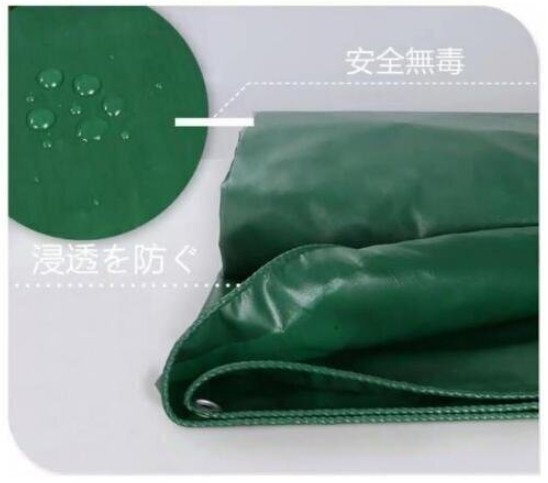 新品！トラックシート・荷台シート【サイズ：6M*10M】防水 エステルシート 雨布 軽量帆布 荷台カバー カバー 日焼け止め (a300)_画像3