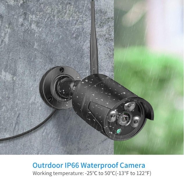 2025 последняя модель * камера системы безопасности комплект 8 шт. камера 500 десять тысяч пикселей наружный IP66 водонепроницаемый .. мониторинг & перемещение body обнаружение ночное видение фотосъемка WIFI 1TB. жесткий диск имеется (A980)