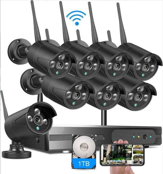 2025 последняя модель * камера системы безопасности комплект 8 шт. камера 500 десять тысяч пикселей наружный IP66 водонепроницаемый .. мониторинг & перемещение body обнаружение ночное видение фотосъемка WIFI 1TB. жесткий диск имеется (A980) 2025 последняя модель * камера системы безопасности комплект 8 шт. камера 500 десять тысяч пикселей наружный IP66 водонепроницаемый .. мониторинг & перемещение body обнаружение ночное видение фотосъемка WIFI 1TB. жесткий диск имеется (A980)