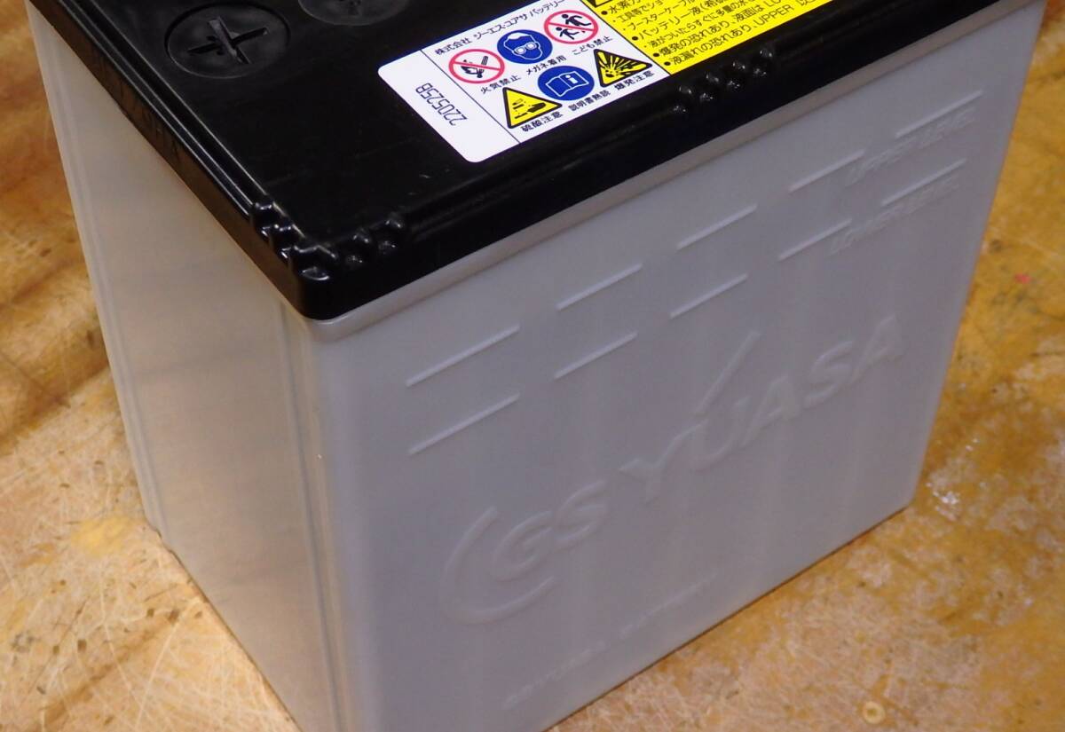 即決 2025年製 使用4か月 GS ユアサ 中古 バッテリー 40B19L YUASA (38B19L 36B19L 20L_画像3