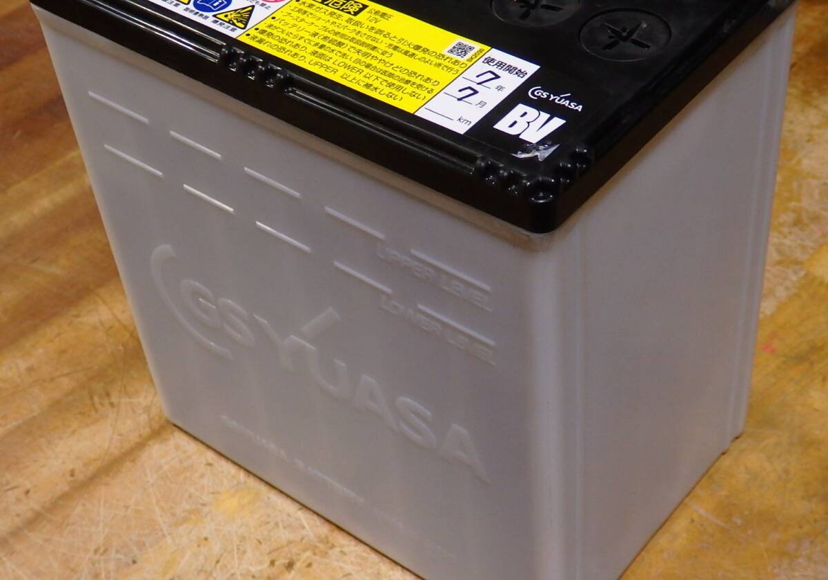 即決 2025年製 使用4か月 GS ユアサ 中古 バッテリー 40B19L YUASA (38B19L 36B19L 20L_画像4