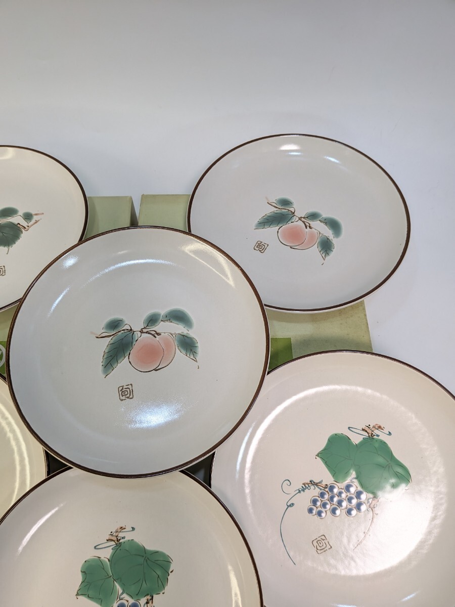 新品　未使用　たち吉 和食器 中皿 食器　6枚　_画像4