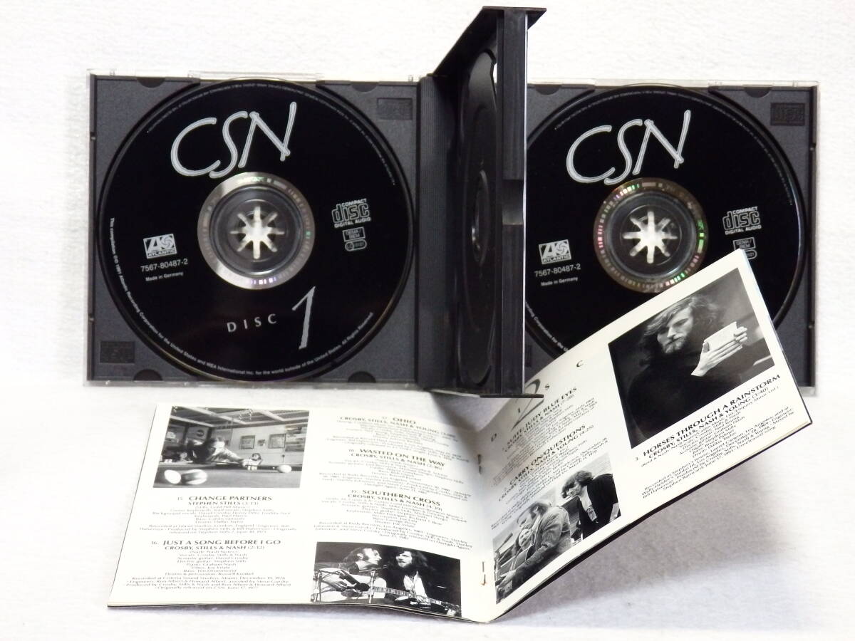 ＜美品＞　クロスビー,スティルス＆ナッシュ　CROSBY,STILLS & NASH 　/　Carry On　　（CD2枚組）　　輸入盤　　（CSNY)_画像5