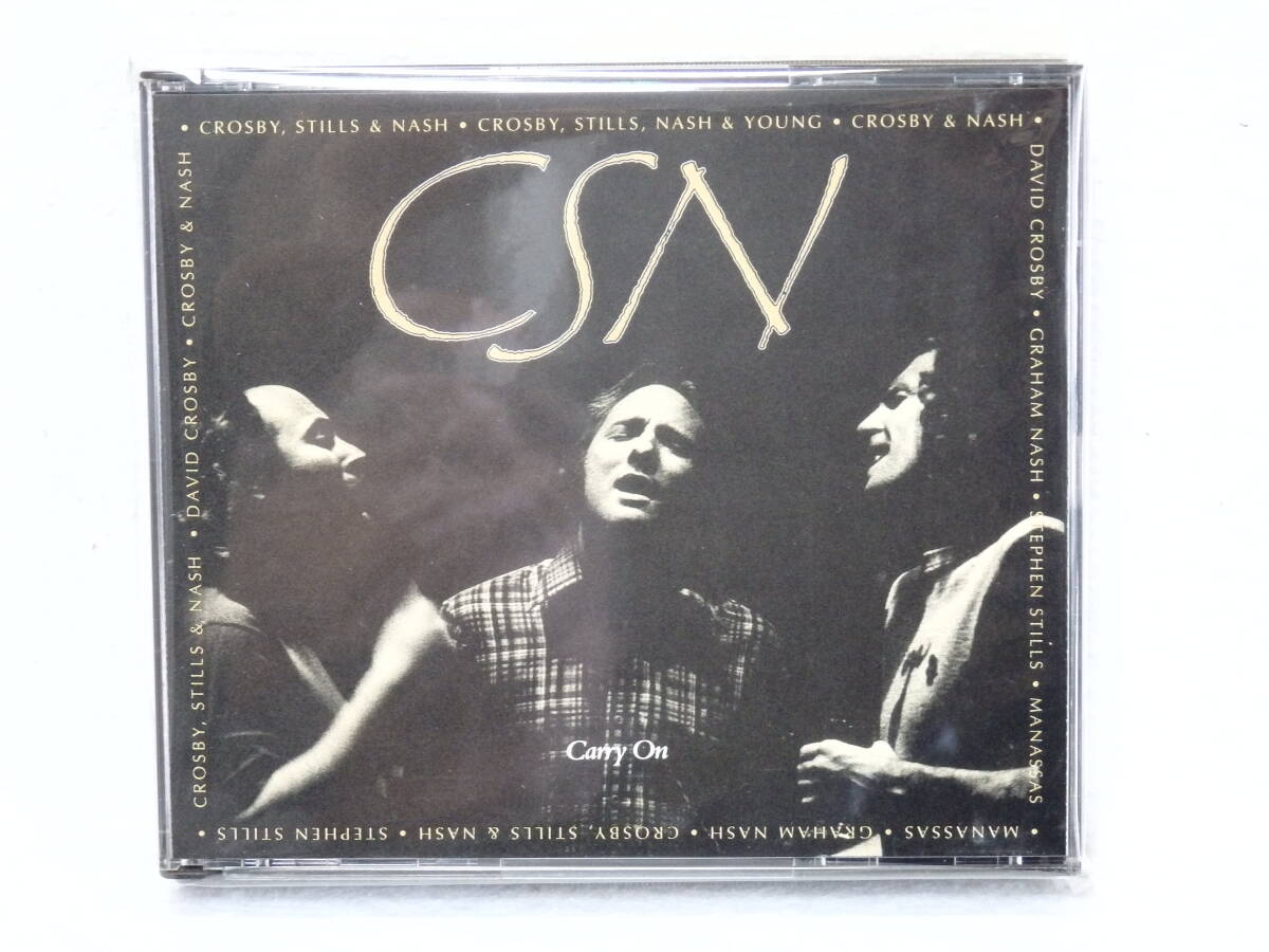 ＜美品＞　クロスビー,スティルス＆ナッシュ　CROSBY,STILLS & NASH 　/　Carry On　　（CD2枚組）　　輸入盤　　（CSNY)_画像1