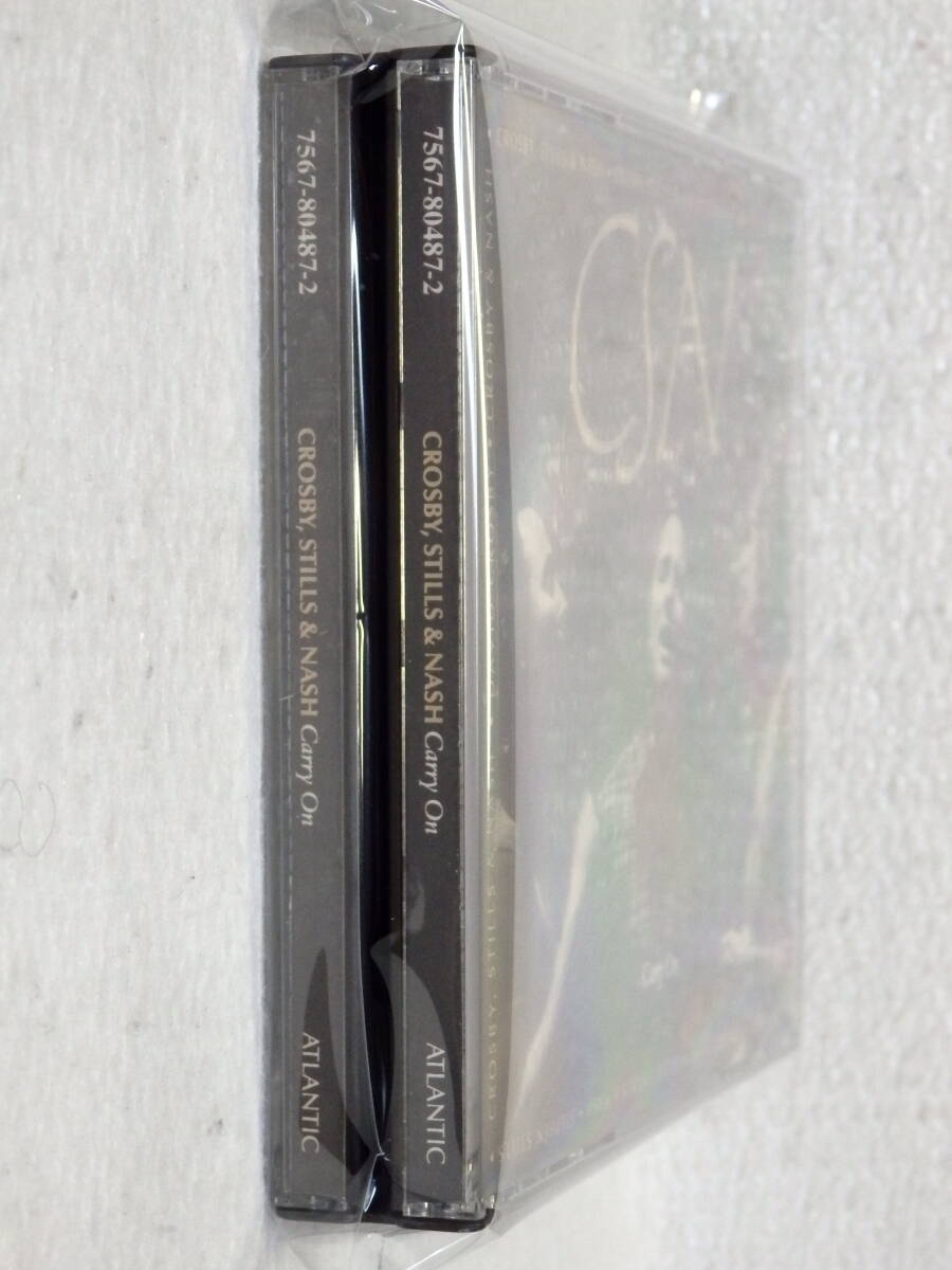 ＜美品＞　クロスビー,スティルス＆ナッシュ　CROSBY,STILLS & NASH 　/　Carry On　　（CD2枚組）　　輸入盤　　（CSNY)_画像2