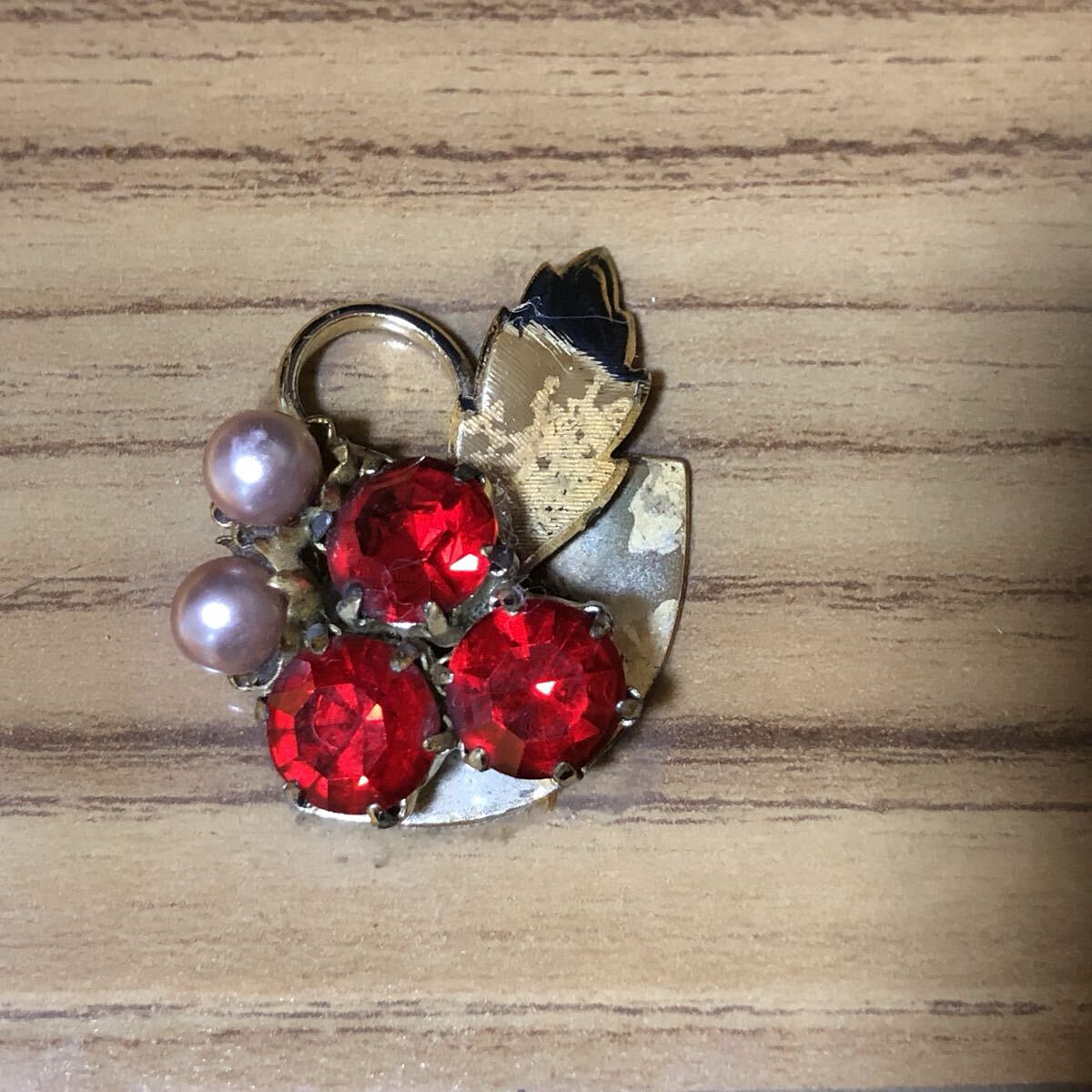  драгоценнный камень коробка из дерева Showa Retro музыкальная шкатулка ( искривление глаз неизвестен ) бардачок jue Reebok s