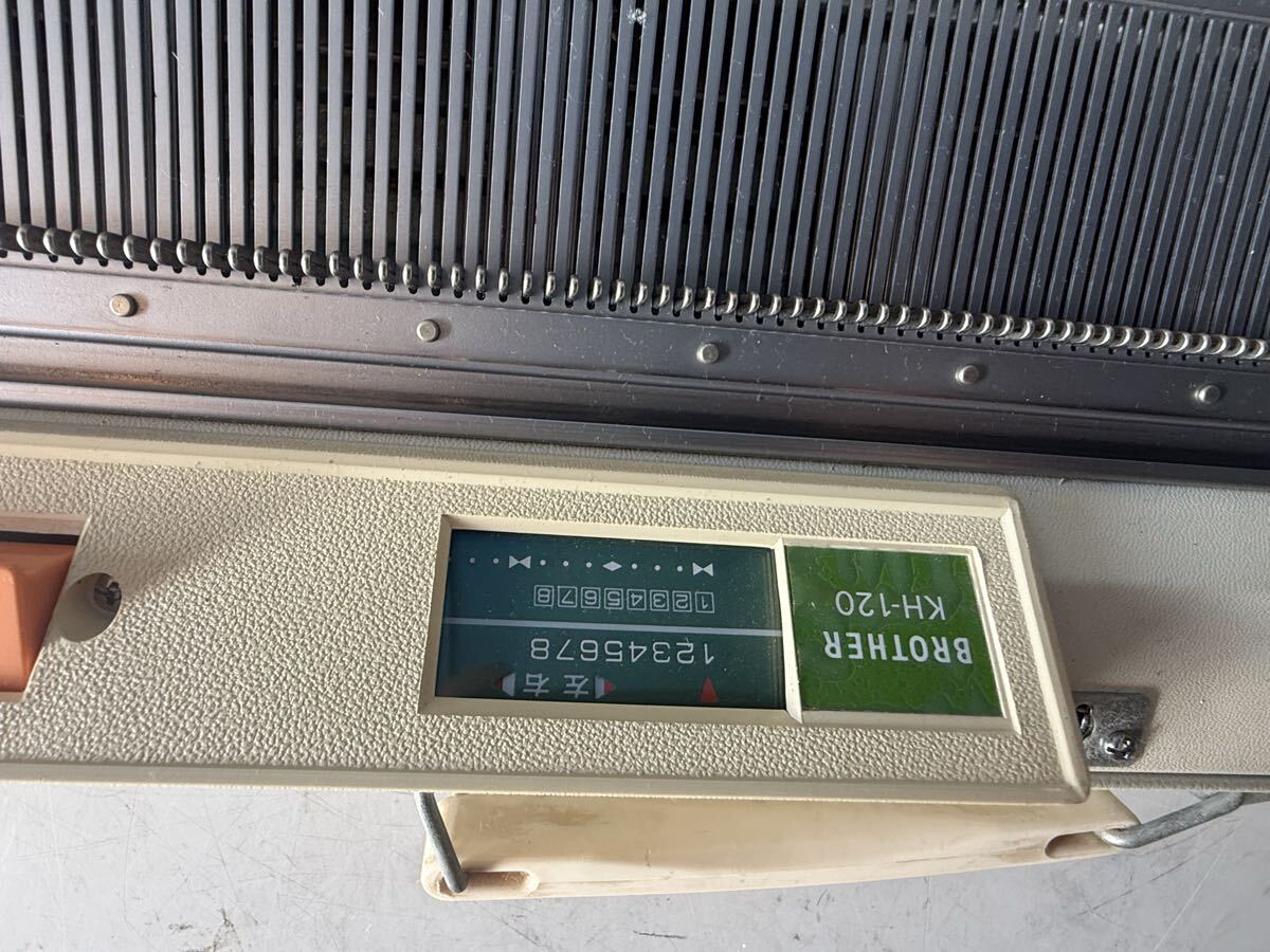 brother ブラザー 編み機 KH-120_画像8