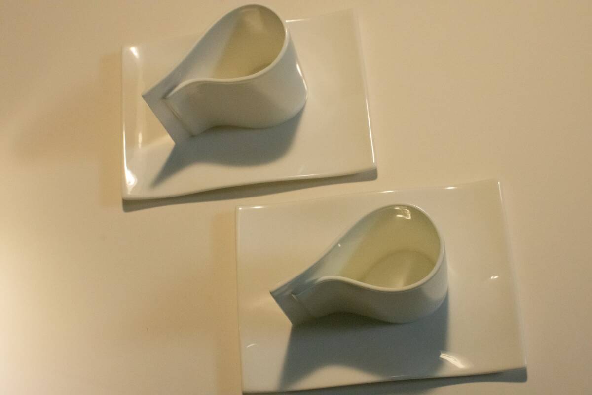 アレッシィ　ALESSI　デミタスカップ　ペアセット　エスプレッソ　コーヒーカップ　美品_画像3