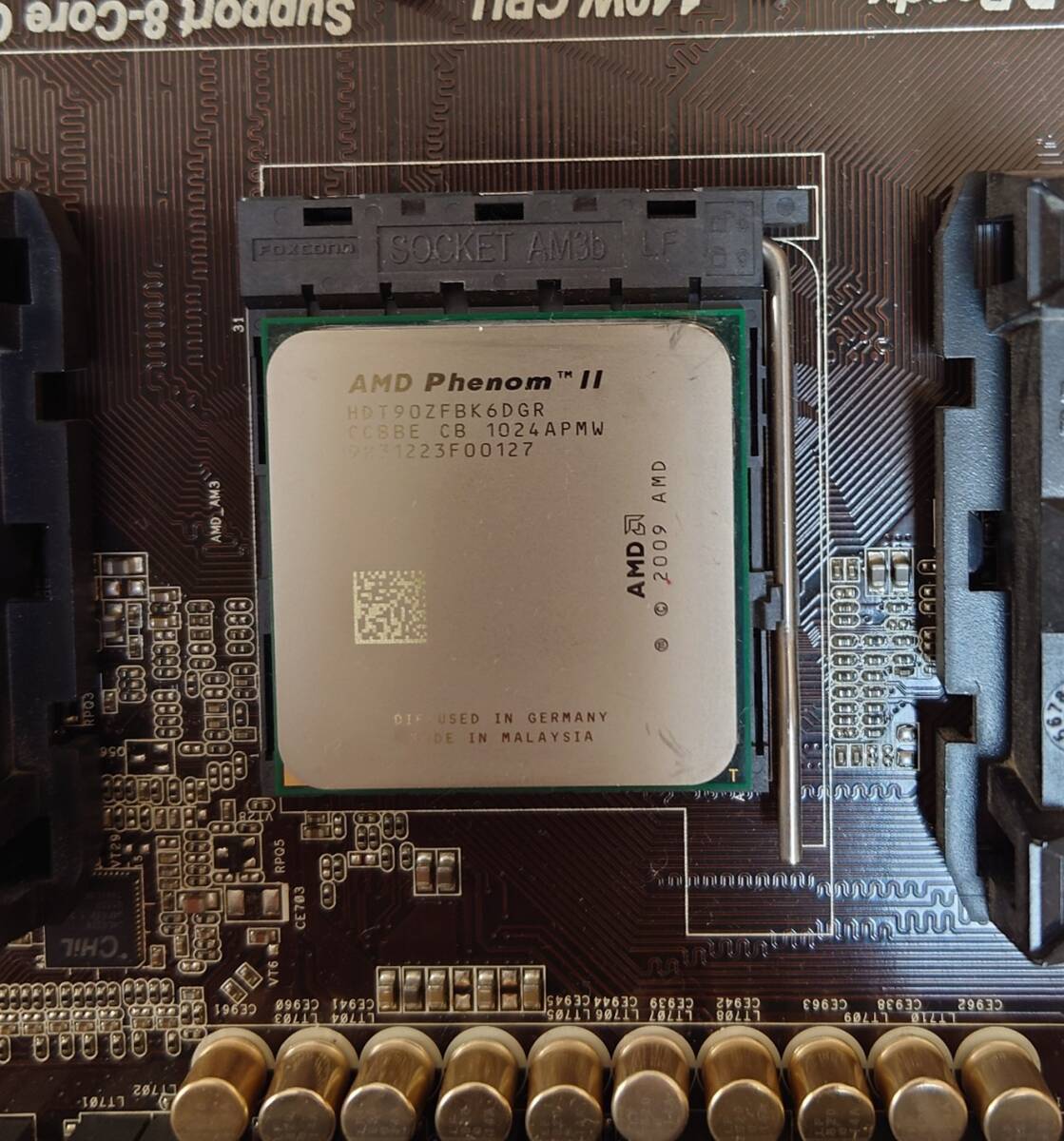 ASRock Fatal1ty 990FX Socket AM3 CPU+メモリー付 中古品 _画像3