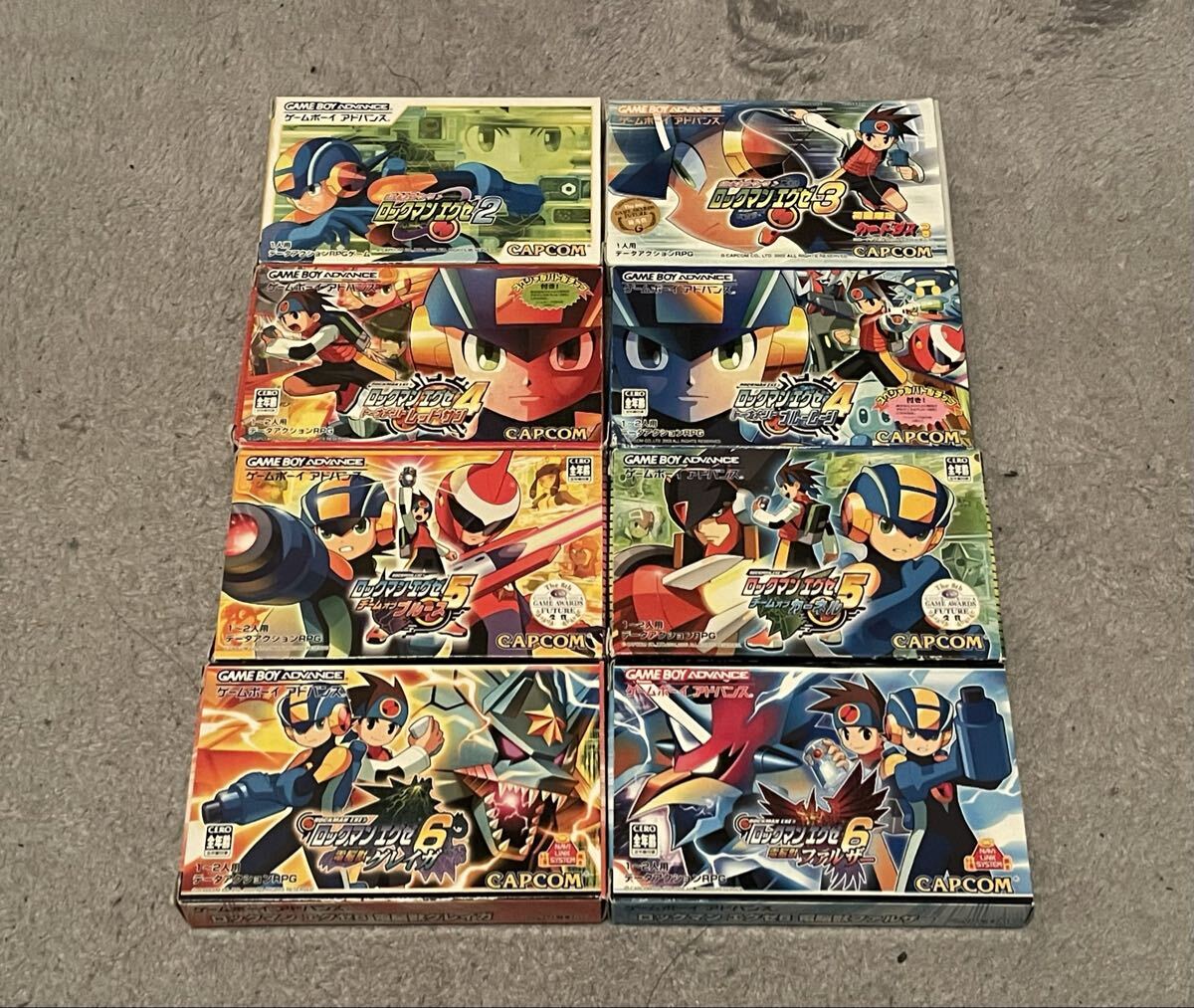 ゲームボーイアドバンス ロックマンエグゼ GBA まとめ売り_画像1