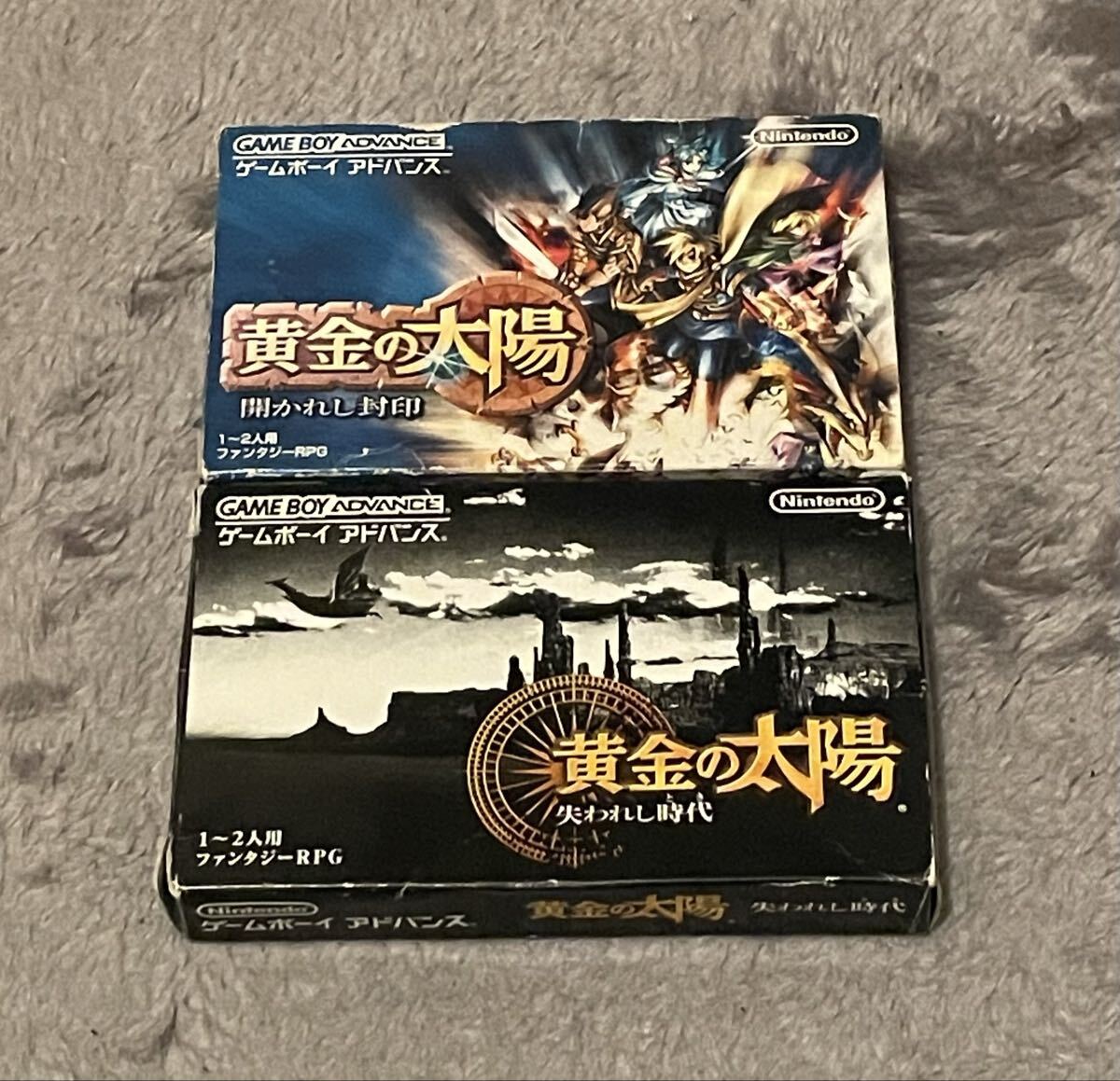ゲームボーイアドバンス 黄金の太陽 開かれし封印 失われし時代 GBA_画像1