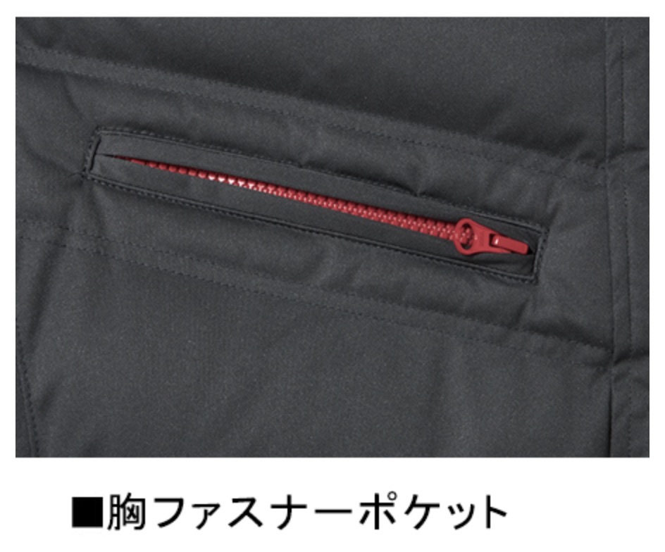 新品即決 JAWIN 58400 防寒ジャンパー フード付き シルバー 自重堂 JICHODO 防寒ジャンバー ドカジャン パイロットジャンパー 新庄剛志_画像3