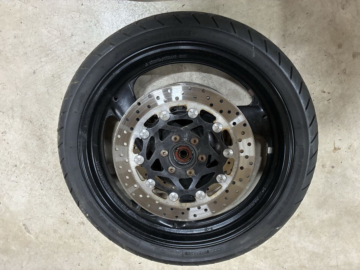 バンディット400 フロントホイール タイヤ_画像1