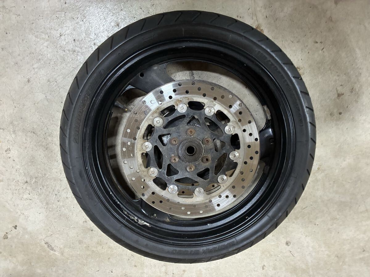 バンディット400 フロントホイール タイヤ_画像2