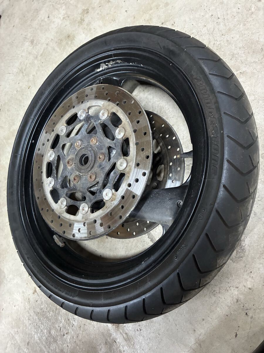 バンディット400 フロントホイール タイヤ_画像3