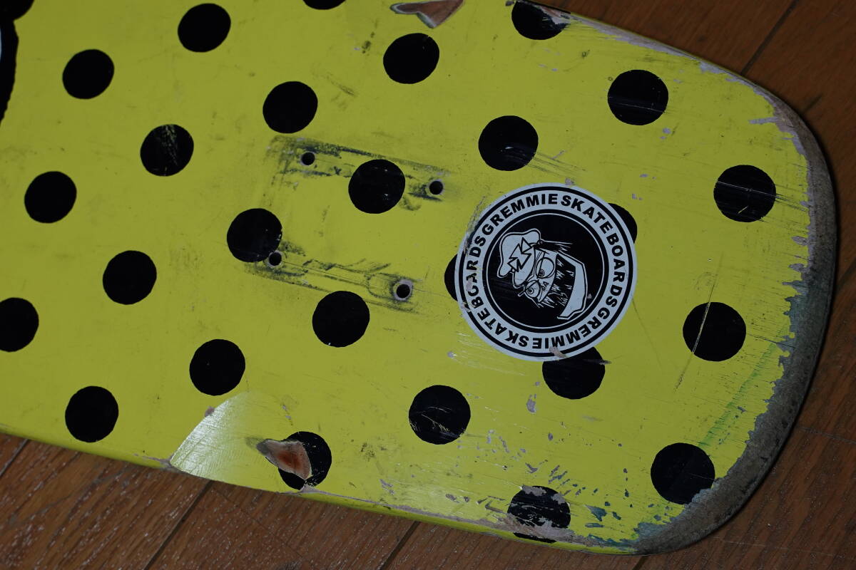 希少 スケートボード ヴィンテージ GREMMIE x CAPTAIN FIN SKATE DECK ビンテージ MADE IN USA Mitch Abshere GREMMIE skateboards スケボ_画像2