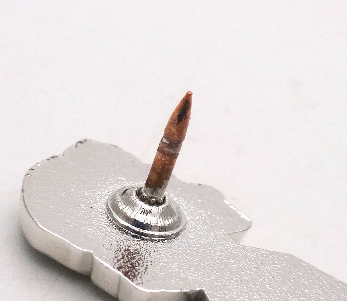 CHANEL Chanel 03P здесь mado moa zeru здесь Mark брошь серебристый цвет значок булавка z аксессуары декортивный элемент бренд 1 иен ~ T0465