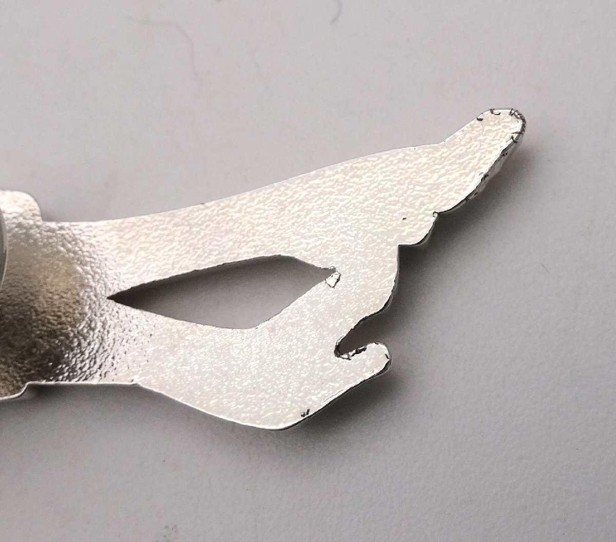 CHANEL Chanel 03P здесь mado moa zeru здесь Mark брошь серебристый цвет значок булавка z аксессуары декортивный элемент бренд 1 иен ~ T0465