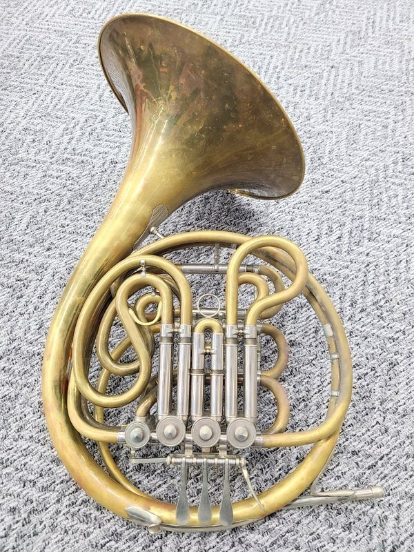 YAMAHA Custom YHR-861 フルダブルホルン ヤマハ カスタム ケース付き 1円~　Y8915-_画像3