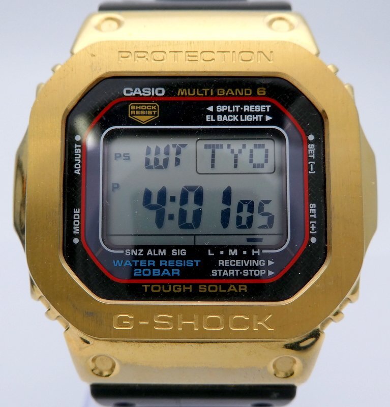 CASIO G-SHOCK 3点 3496 G-5600UE/3179 GW-6900/3159 GW-M5610 タフソーラー デジタル 付属品有 動作未確認 腕時計 カシオ 1円~　K0523_画像2