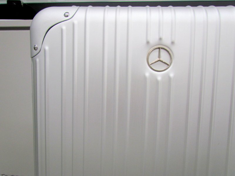 Mercedes-Benz キャリーケース スーツケース メルセデスベンツ サイズ約48×36×22cm 1円~ G0006-の画像3