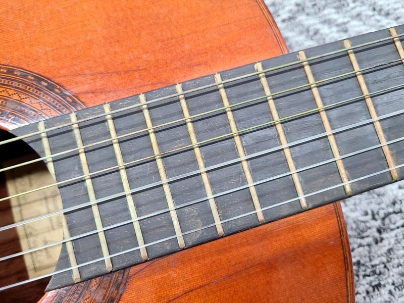 【ジャンク品】Dieter Hopf Model 624/23 クラシックギター ディーター・ホップ ケース付き 1円~ Y8880+_画像6