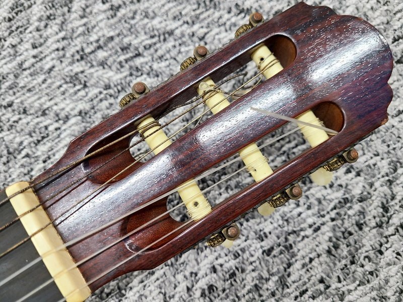 【ジャンク品】Dieter Hopf Model 624/23 クラシックギター ディーター・ホップ ケース付き 1円~ Y8880+_画像10