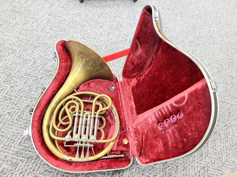 YAMAHA Custom YHR-861 フルダブルホルン ヤマハ カスタム ケース付き 1円~　Y8915-_画像2