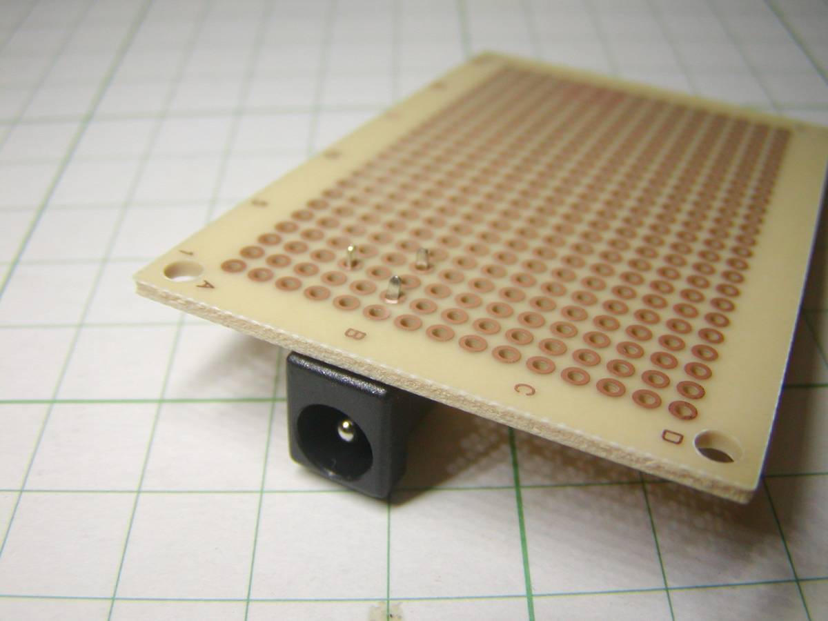 ☆☆ 標準DCジャック 2.1mmφ-5.5mmφ 2.54mm基板に直接取付け ☆☆_画像2