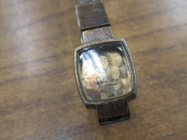 ★「ジラルド・ぺルゴ」　婦人用　時計　空　中身なし　◎メッキ_画像1