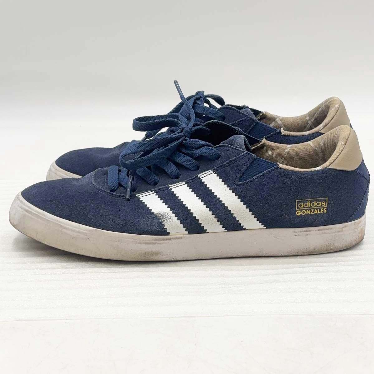 [ б/у ] Adidas GONZ PROgonz Pro 28cm темно-синий G98160 мужской ADIDAS спортивные туфли Mark *gon The отсутствует 