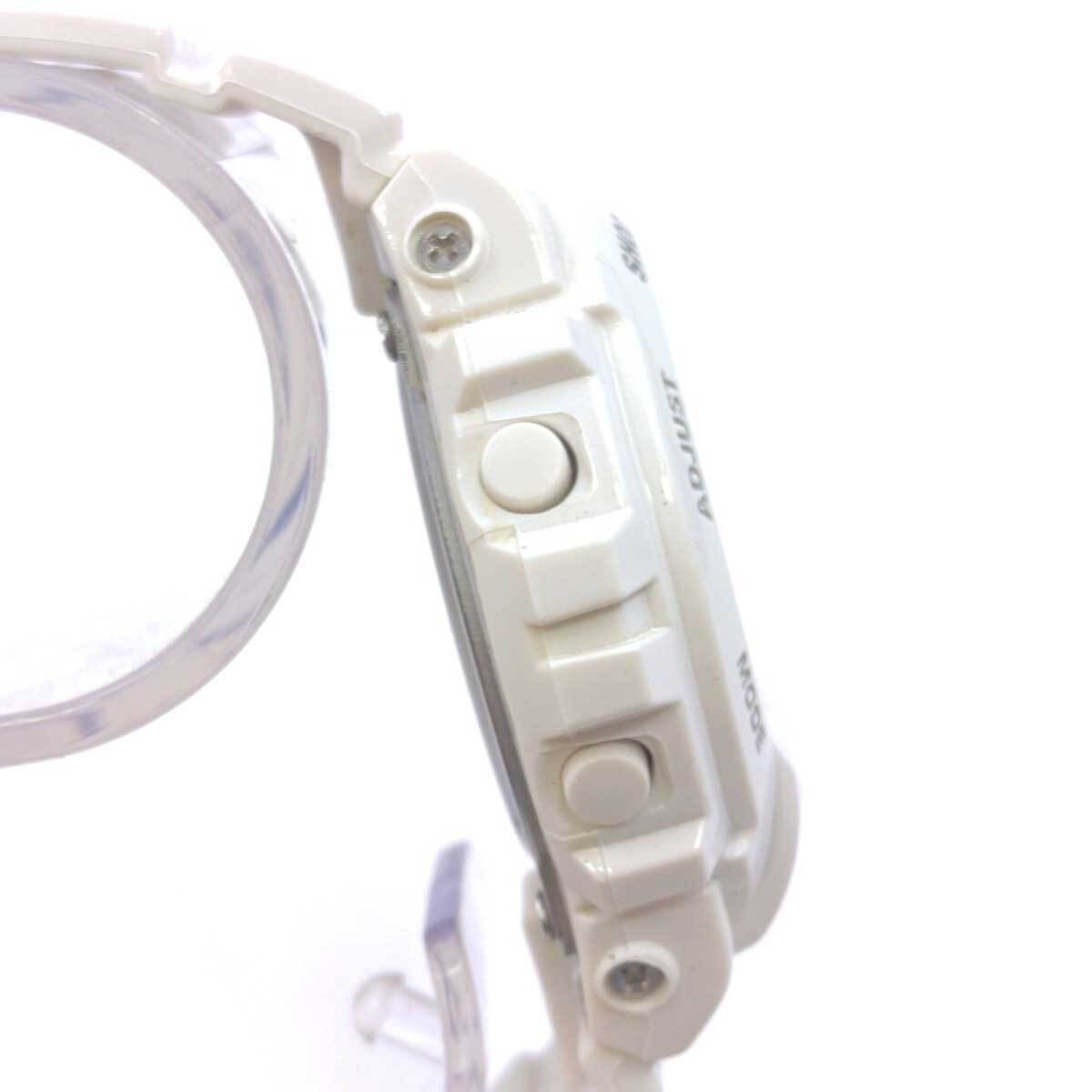 【中古】カシオ G-SHOCK mini ジーショックミニ ホワイト GMN-691-7BJF CASIO 腕時計 デジタル クオーツ 多機能_画像4