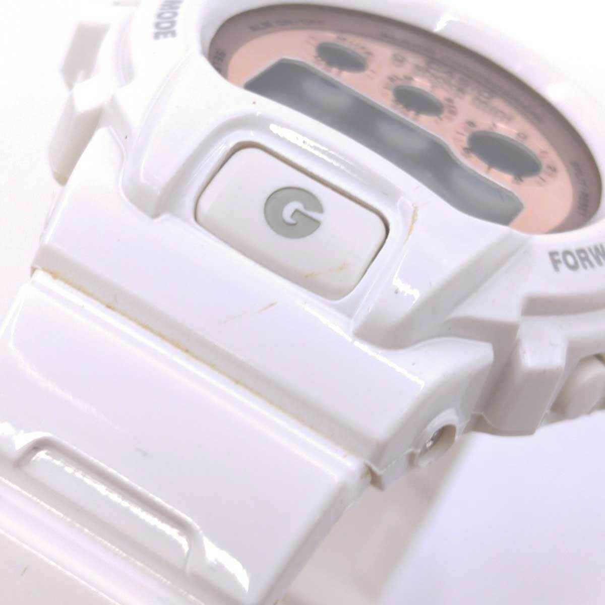 【中古】カシオ G-SHOCK mini ジーショックミニ ホワイト GMN-691-7BJF CASIO 腕時計 デジタル クオーツ 多機能_画像6