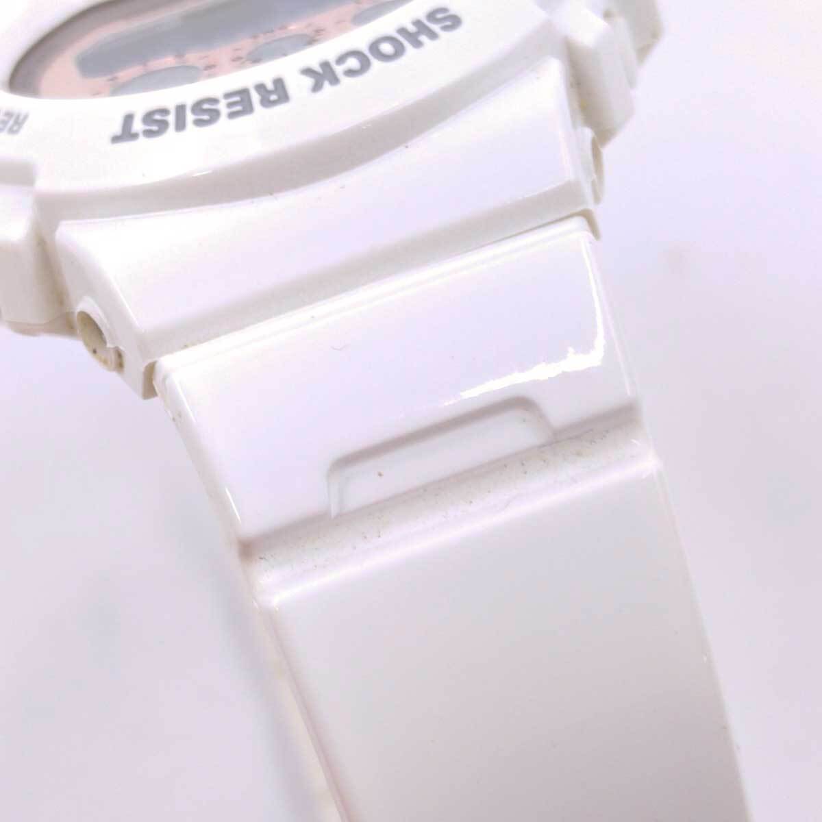 【中古】カシオ G-SHOCK mini ジーショックミニ ホワイト GMN-691-7BJF CASIO 腕時計 デジタル クオーツ 多機能_画像7