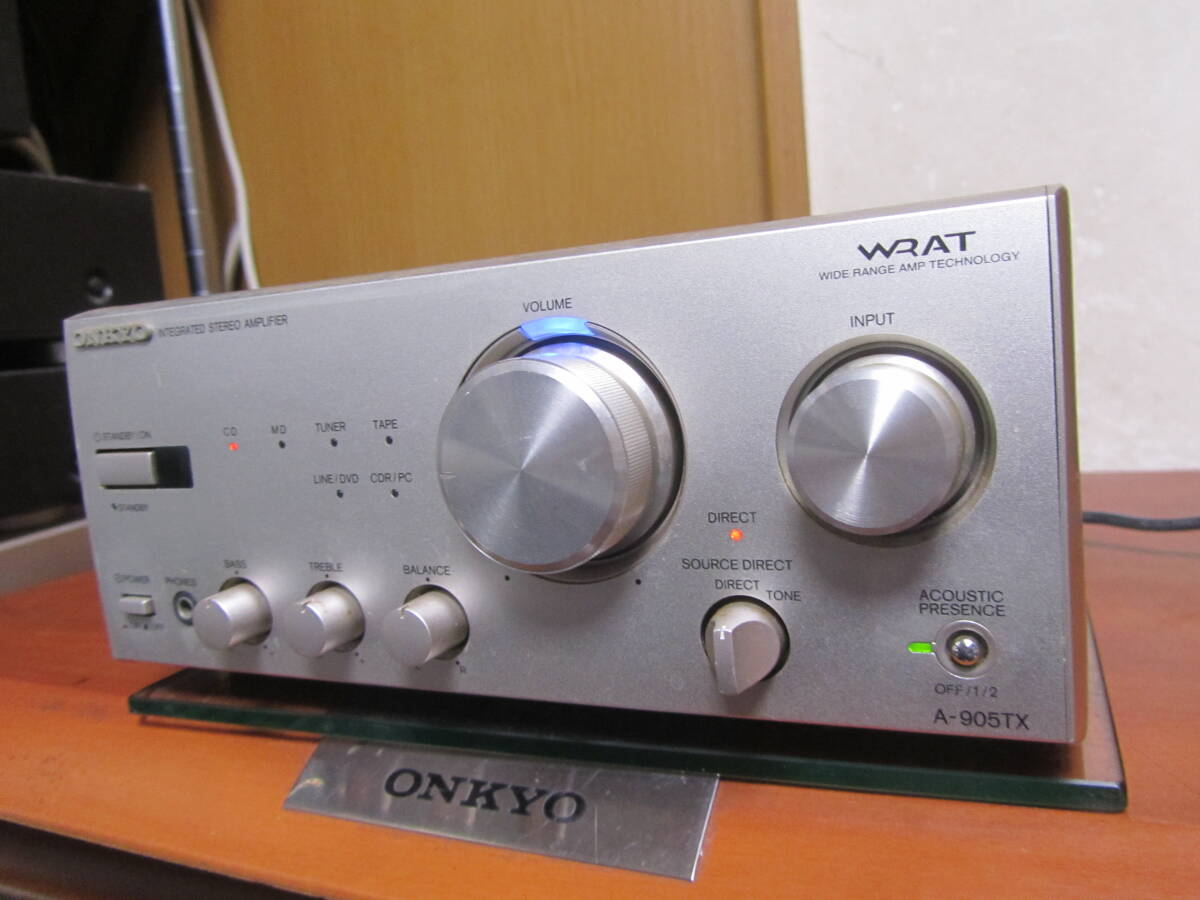 ONKYO A-905TX 動作良好_画像2