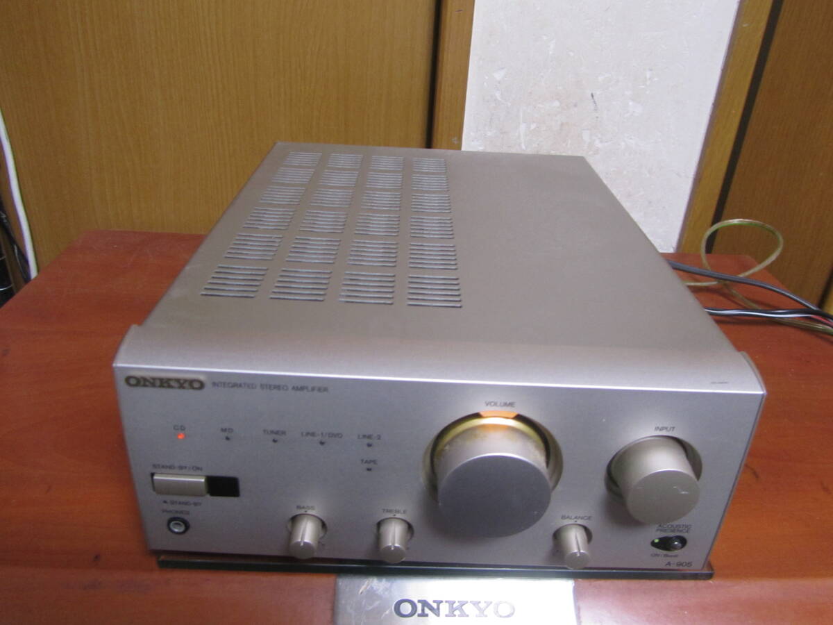 ONKYO A-905　動作・状態良好_画像3
