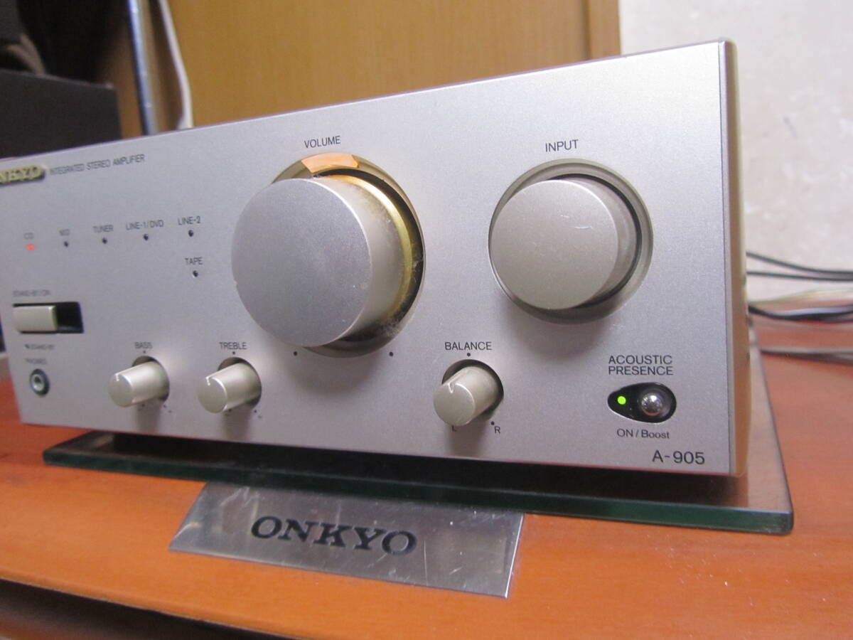ONKYO A-905　動作・状態良好_画像2