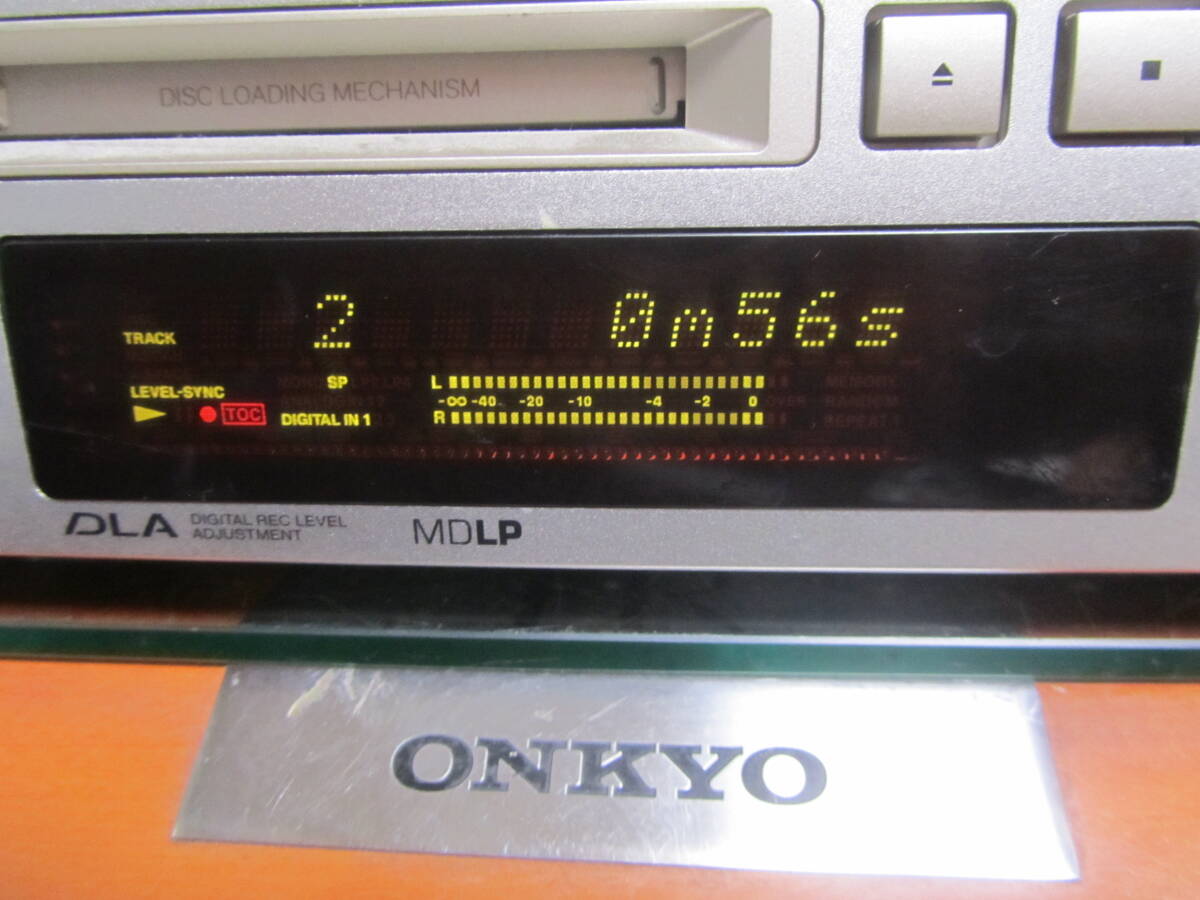 ONKYO MD-105TX　動作・状態良好_画像2