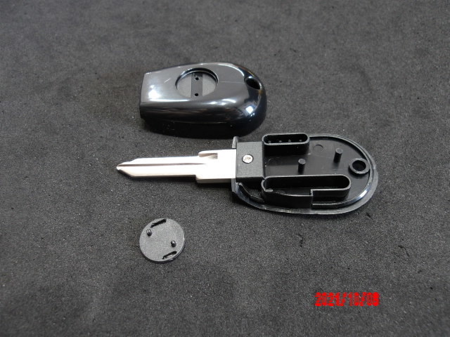 アルファロメオ GTV スパイダー ブランク スペアー キー ブラック イモビライザー トランスポンダーも Alfa Romeo 164 155 146 156 166 147_画像3