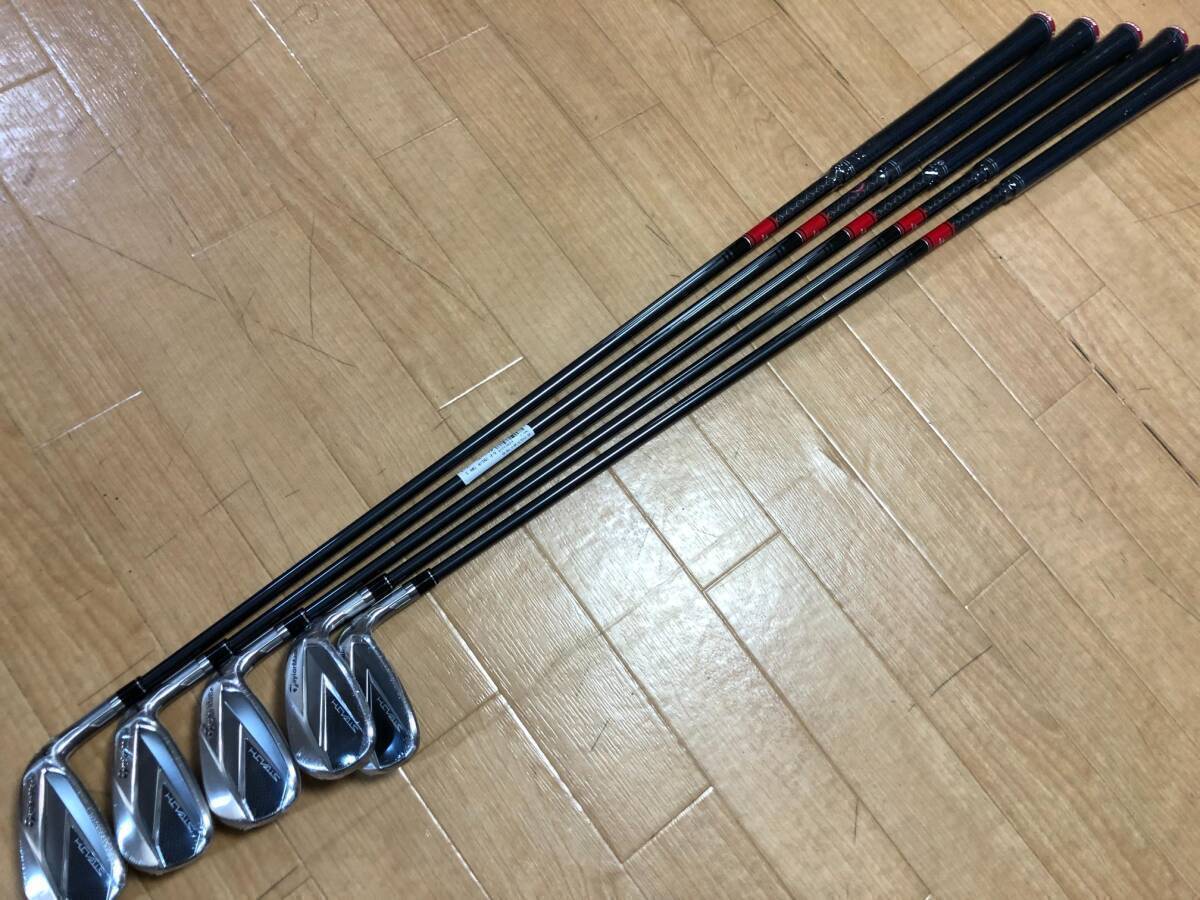・スピード発送 未使用 TaylorMade(テーラーメイド) STEALTH IRON アイアンセット TENSEI RED TM60 カーボンシャフト FLEX-S #6-9、PW_画像1