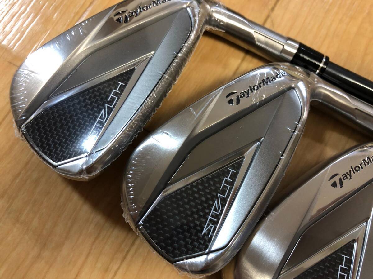 ・スピード発送 未使用 TaylorMade(テーラーメイド) STEALTH IRON アイアンセット TENSEI RED TM60 カーボンシャフト FLEX-S #6-9、PW_画像3