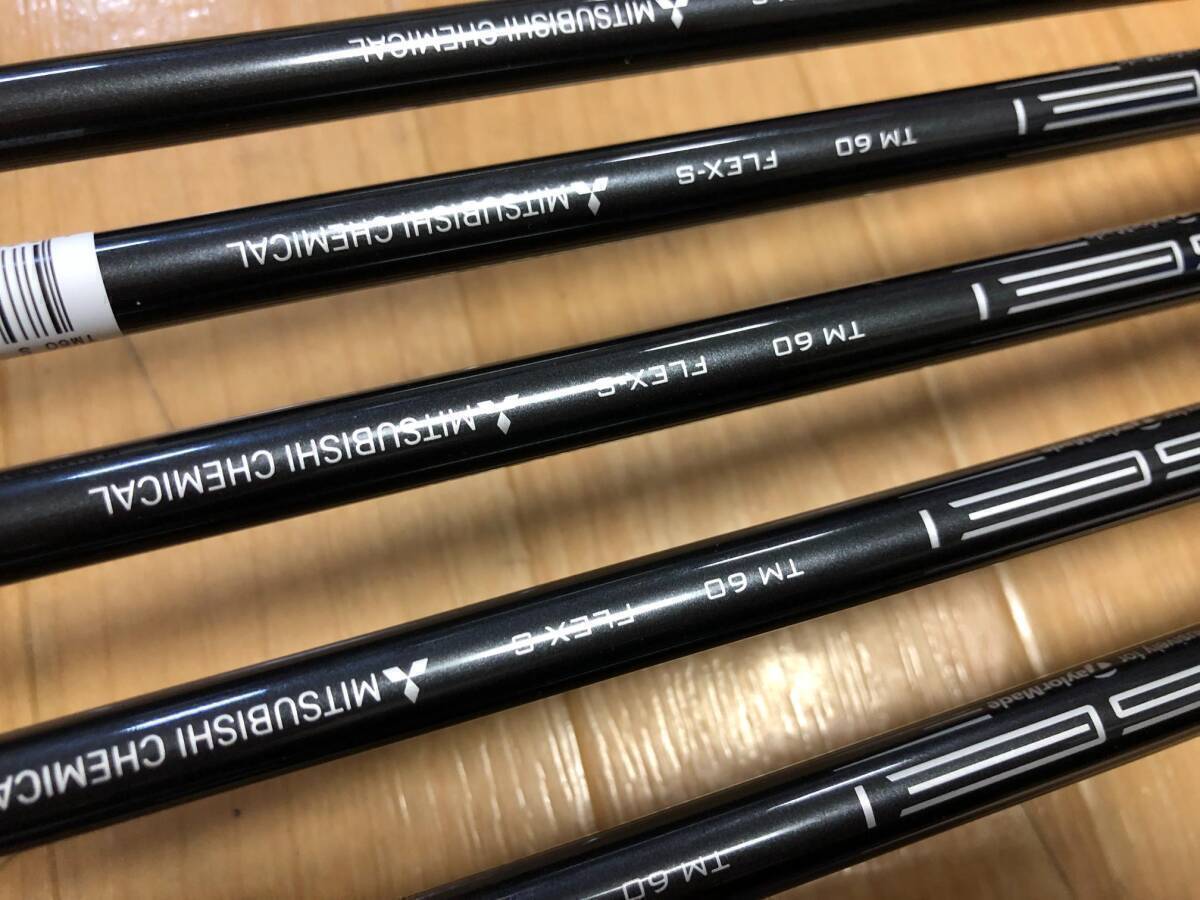 ・スピード発送 未使用 TaylorMade(テーラーメイド) STEALTH IRON アイアンセット TENSEI RED TM60 カーボンシャフト FLEX-S #6-9、PW_画像6
