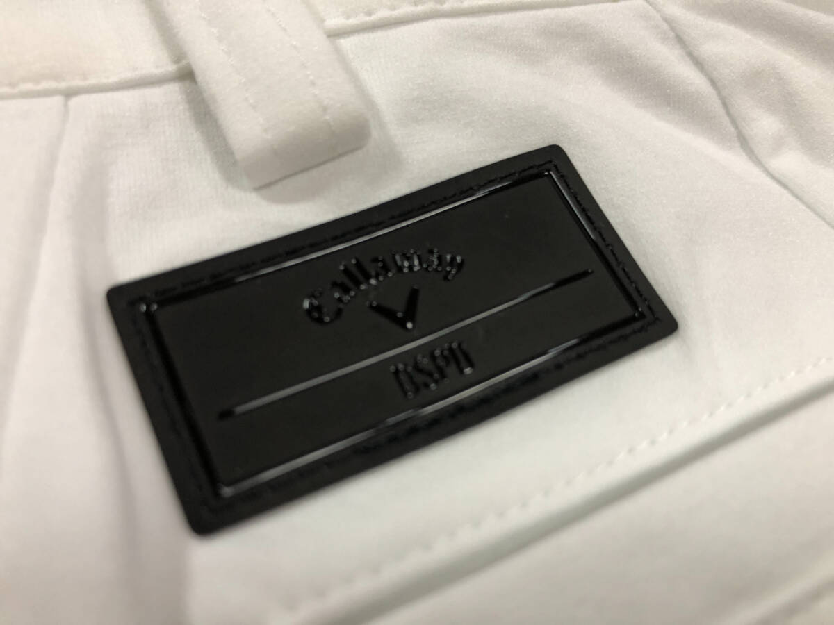 ・スピード発送 新品未使用 Callaway(キャロウェイ) 秋冬 ストレッチ シンプルデザイン テーパードパンツ H23226100(ホワイト)86_画像4